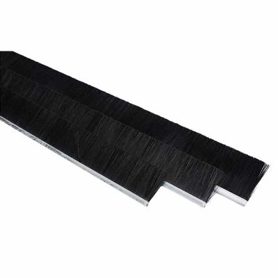 Nailão industrial Bristle Porta deslizante Roll Strip Borracha Weather Strip