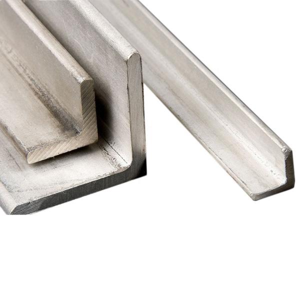 Barra de ângulo de aço inoxidável laminada a alta temperatura 45 material 316l 316 dos SS 321 do grau
