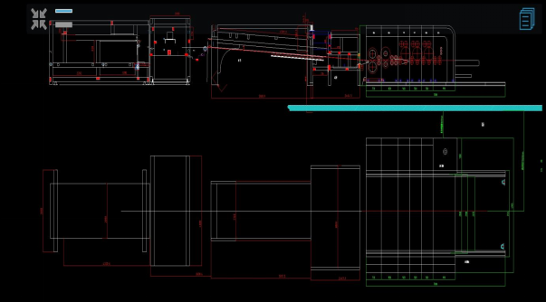 FFG Flexoprinting Folding Gluer Case Making Machine Автоматическое снабжение клеем