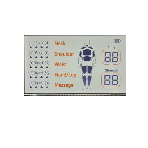LCD du segment personnalisé | 7 segments d'écran LCD Fabricant pour les solutions d'affichage monochrome