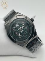 Reloj de movimiento de cuarzo de muñeca impermeable con correa de acero inoxidable