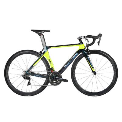 Alloy Wheel Carbon Fiber Road Bicycle 700C 22 Speed Holographic Colour 8.2KG