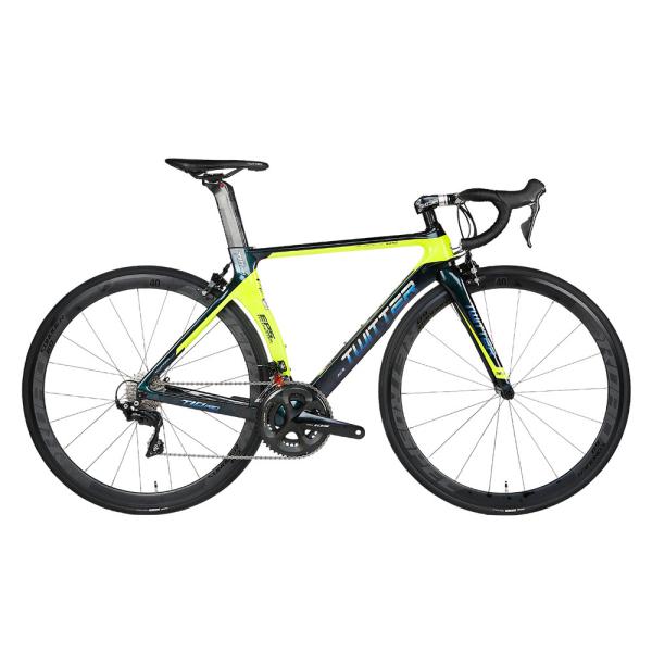 Alloy Wheel Carbon Fiber Road Bicycle 700C 22 Speed Holographic Colour 8.2KG