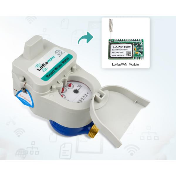 15mm-40m Coupling Seal Water Meter Management Software Lorawan Nb-iot Lora Gprs Water Meter