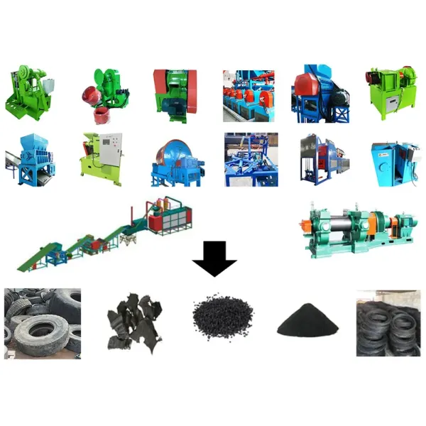 Durable DC53 Rubber Granulator with Adjustable Capacity Features