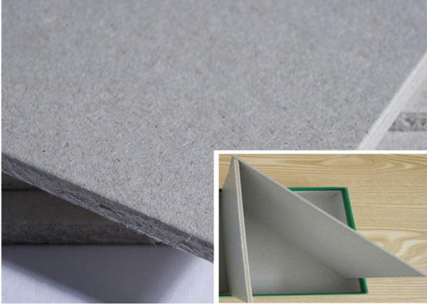 Grade A 650GSM Grey Board Paper Grey Chip Board For Book Cover Material