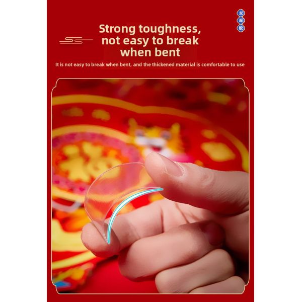 Hot Sale Wholesale Couplet Special Double-Sided Tape Transparent DIY Spring Festival Couplets Fu Character Adhesive Paper Film