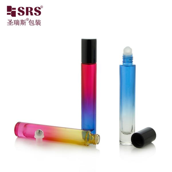 10 мл Круглой формы Пустое стекло Чистое толстое дно Без утечки Эфирные масла Бутылки на роликах