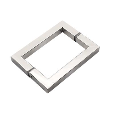 Stainless Steel Square Shower Glass Door Handle