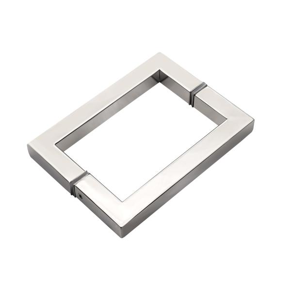 Stainless Steel Square Shower Glass Door Handle