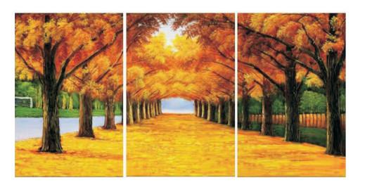 Decorative Electric Heater Wall or Office Heater 800kw with Far Infrared Carbon Crystal Heating Film
