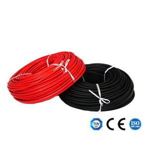TUV 2.5mm2 PV Photovoltaic Cable DC Solar Power Cable double XLPE tinned copper