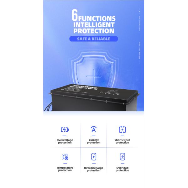 48V Electric Buggy 165Ah Lithium Ion Battery With BMS