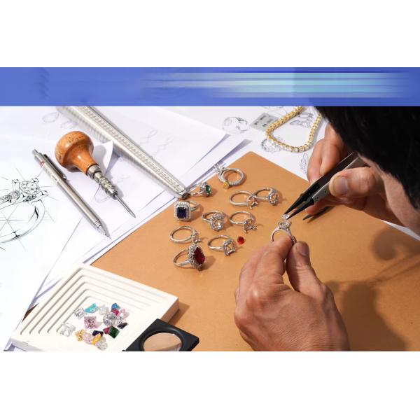 Белый Чистый Ювелирный Цвет Мойсанит Сердце Стрела Лучистые Кольца