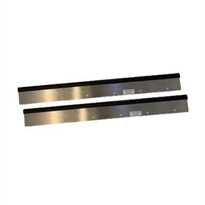 Silver Wash Up Blades 560x60x0.5MM Rubber/Iron Material for GTO52 Printing Machine Parts