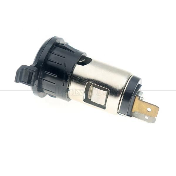 12v 24v Waterproof Gap Car Cigarette Lighter Female Socket Power Charger Adapter for Motorcycle