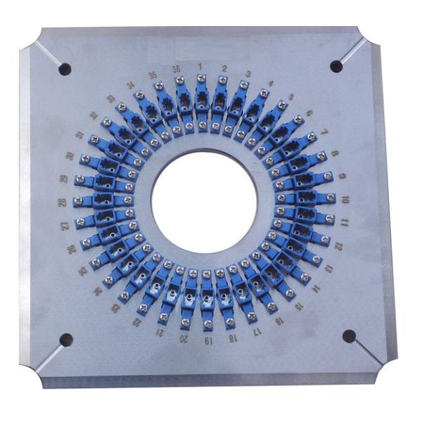 Good Interchangeability Fiber Optic Equipment Durable 4 Corner Fiber Polishing