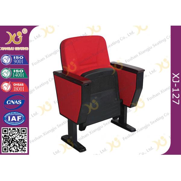 Metal Frame Auditorium Church Hall Chairs Space Saving Size 890mm * 700mm * 580mm