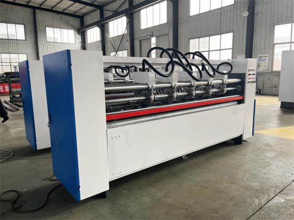 Manual Feeder Paperboard Slitter Scorer Machine Offline