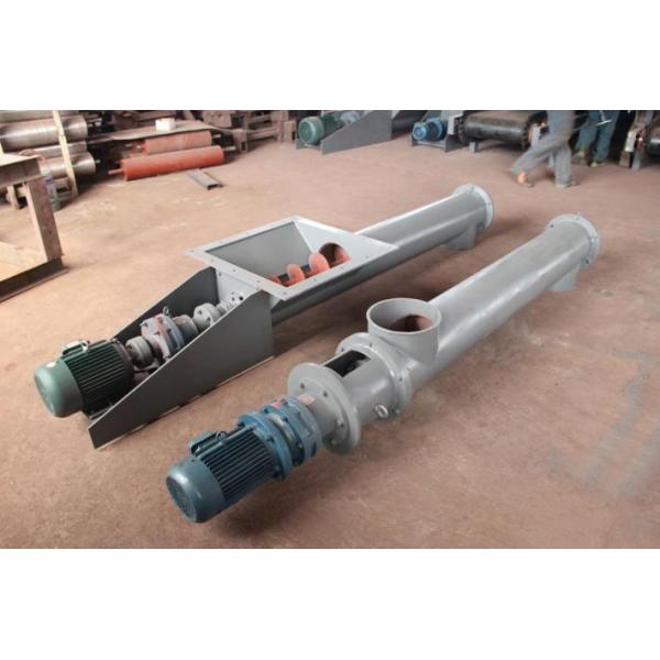 Stainless Steel Conveying Equipment , Spiral Screw Conveyor For Mining Process