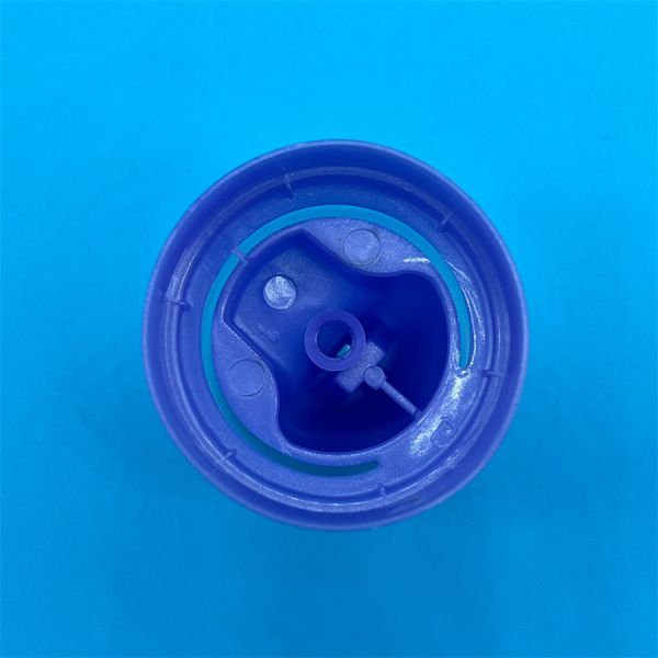 Vibrant Color-Coded Hair Mousse Aerosol Accessory for Product Line Differentiation with Quick-Change Actuator System