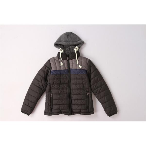 Junior Boy's Coats, Children's Jacket, detachable hood, fur lining