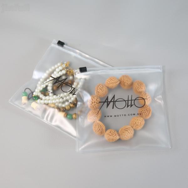 Bolsas de plástico transparente con cremallera Bolsas de joyería Bolsa organizadora de almacenamiento