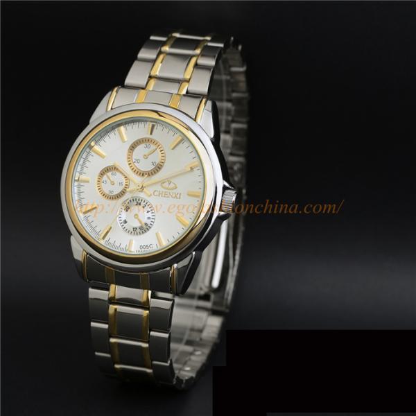 005C Luxury Watches Unisex Watch Big Dial Watch Golden Watch Steel Watch Quartz Watch OEM