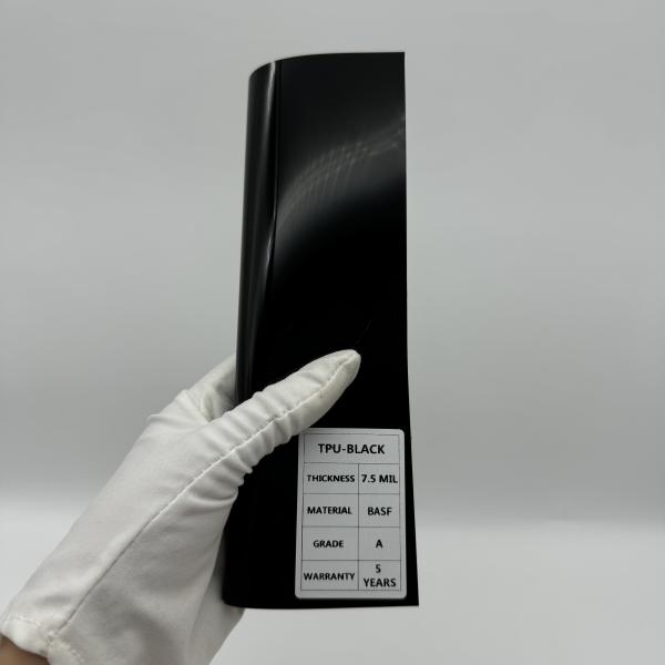 High Stretchable Black PPF Film Thermal Insulation Black Paint Protection Film TPU-BLACK