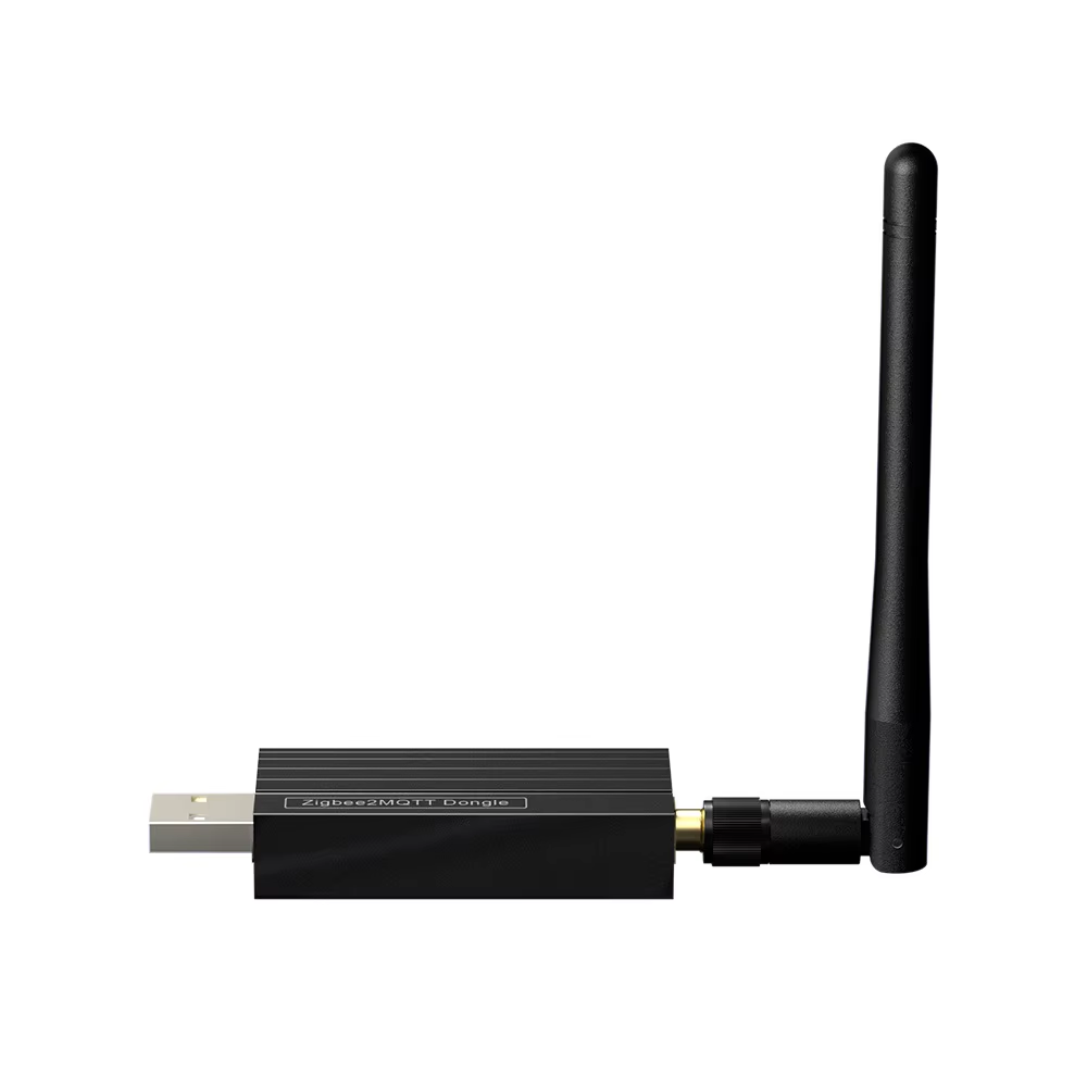 SIXWGH Zigbee 3.0 USB Dongle Plus Universal Wireless Smart Home Gateway with +20dBm Gain for Home Assistant Zigbee2MQTT, OpenHAB