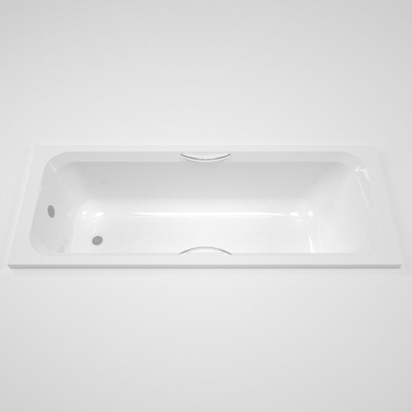 Rectangle Acrylic Bathtub with Handles and Color Africa Simple Drop Built-in Structure
