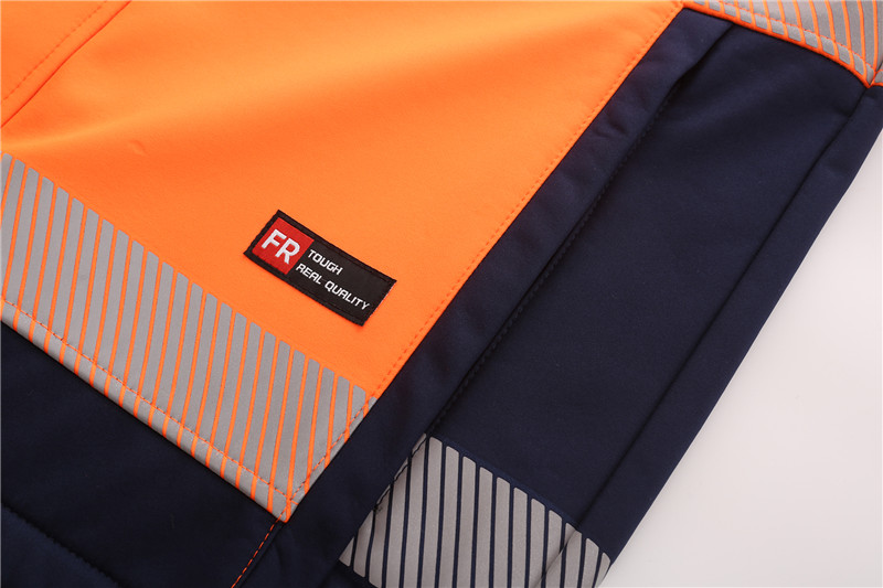 Rainproof доказательство огня куртки Softshell VIS HI для железнодорожных работников