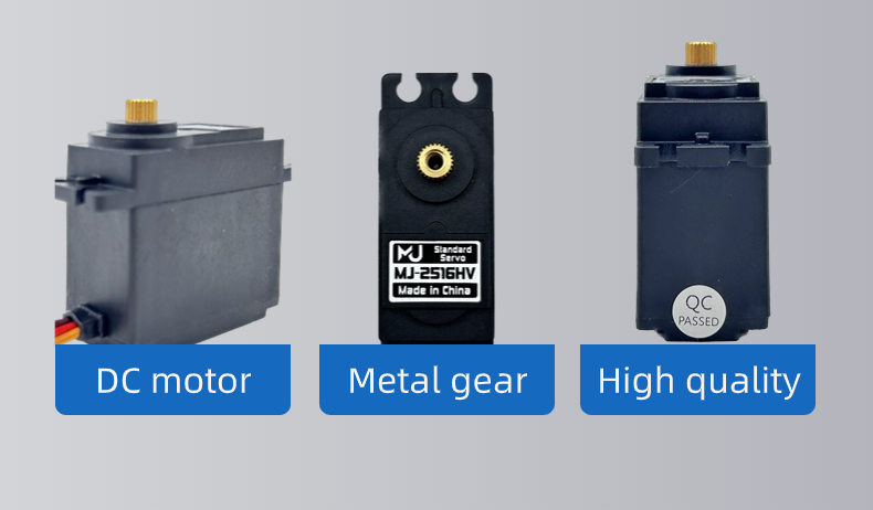 Good Price Servo Mj-2516hv 8.4v 30kg-Cm Hight Voltage Metal Gear Digital For Rc Airplane Helicopter Car Boat