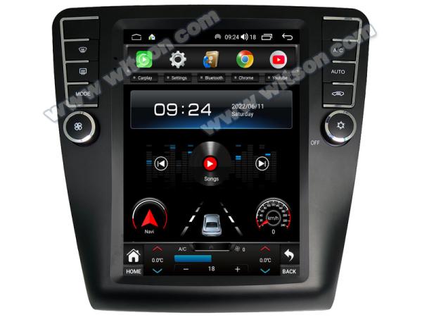 9.7'' Tesla Vertical Screen For Skoda Octavia 3 2013-2018 Android Car Multimedia Player