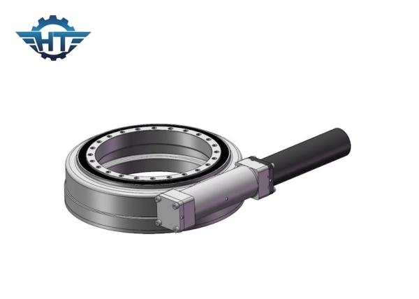 Worm Geared Hydraulic Slewing Drive For High Torque Construction Machinery
