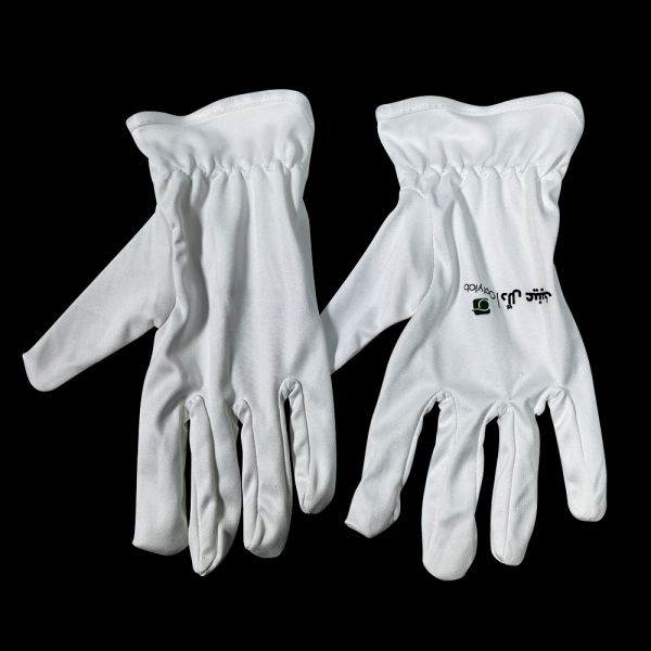 100% Dust Free Microfiber Esd Gloves Jewelry Watch Etiquette Labor Protection Working Gloves