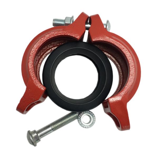 Ductile Iron Water Line PN16 Grooved Pipe Fittings