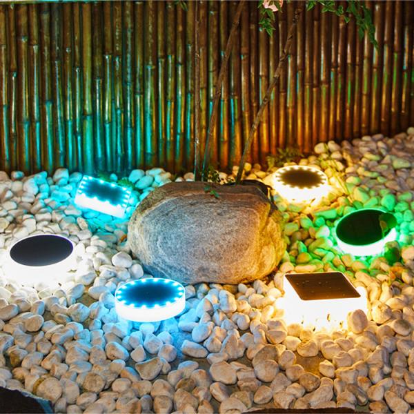 RoHS certificou o caminho solar exterior do diodo emissor de luz do RGB ilumina o controle magnético do interruptor de 1.5W 80LM