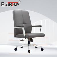 Mid Back Leather Meeting Manager Executive Ergonomic Office Chair Quality Office Chairs