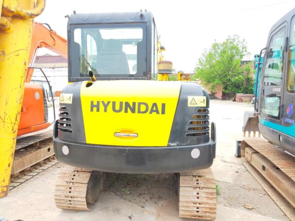                  Original Secondhand Hyundai Mini Excavator Hyundai R60-7 55-7 Korean Hyundai R55-7 Small Excavator R80 Track Digger for Sale             