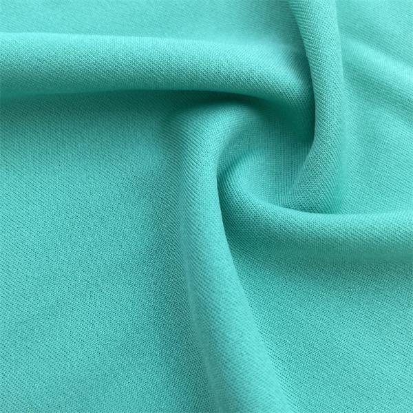 Single Jersey 4 Way Stretch Tecido de poliéster tricô Wicking de humidade Estirável