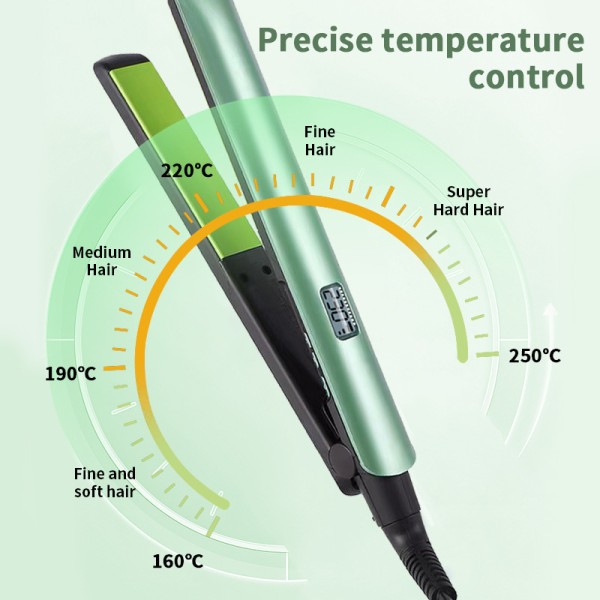 Electric Hair Straightener Featuring Dual Voltage Compatibility and Ionic Technology for Frizz Free Long Lasting Results