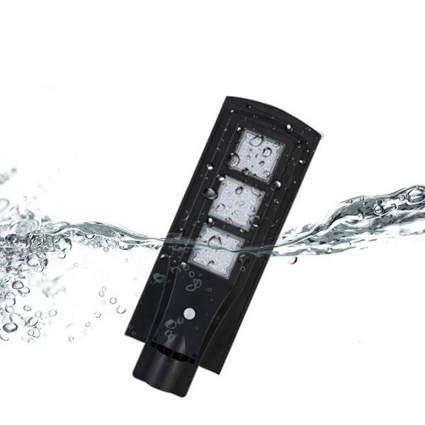 Water Resistant Integrated Solar Light Street Lamp With Motion Sensor
