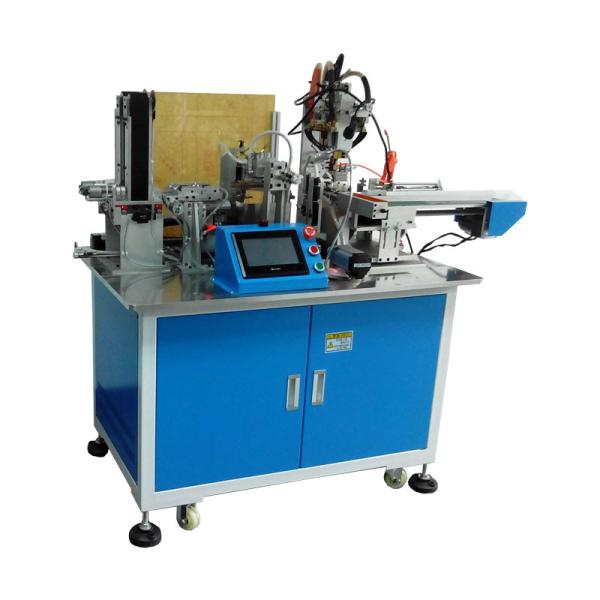 lithium battery automatic spot welding machine ,L shape automatic spot welding for battery