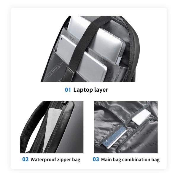 Vente à chaud de l'usine ordinateur portable personnalisé de l'école USB chargeur pour hommes ordinateur portable étanche anti-vol sac à dos pour hommes sac à dos ordinateur portable sac à dos