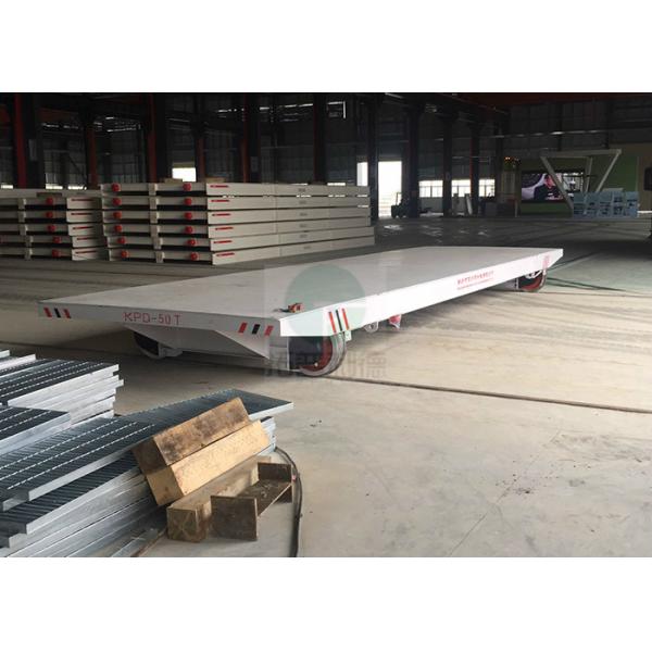 Workshop Electrically Operated Inter Bay Transfer Carts On Rail for Horizontal Transport of Materials