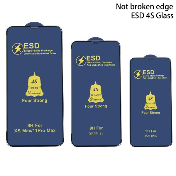 Unbroken Edge Glass Anti Blue Screen Protector For Iphone13 13pro