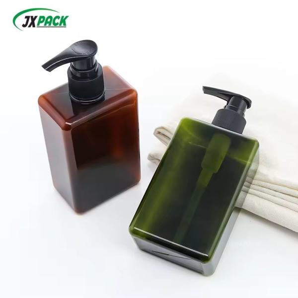 PET Transparent Shampoo Bottles / Travel Shampoo Bottles 100ml For Facial Cleanser