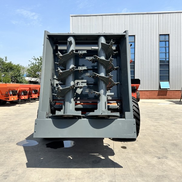 Double Vertical Auger Manure Spreader | Hydraulic Tractor Fertilizer Spreader