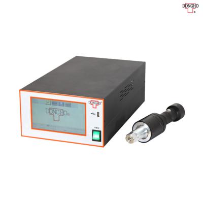 Máquina de soldadura ultrassônica plástica do ponto 35KHz com o revólver reto do punho